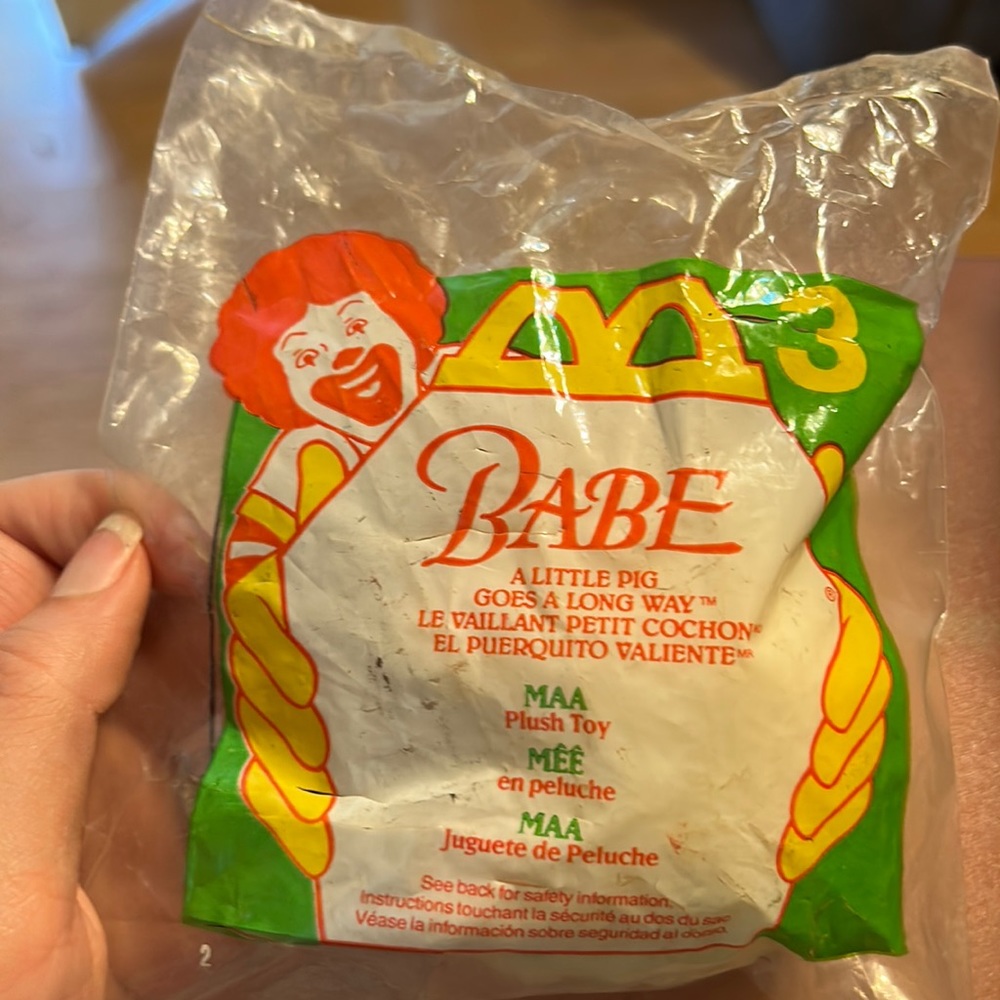 Maa plush toy McDonald’s 1995
